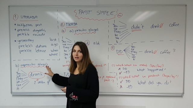 Past Simple Tense razlaga смотреть онлайн