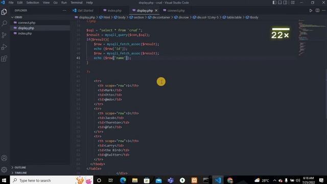 PHP CRUD || mysql || Create, Read, Update, Delete || Beginners Project Urdu/Hindi || 2022 смотреть онлайн