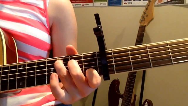 Half a Heart - One Direction Guitar Cover and Chords смотреть онлайн