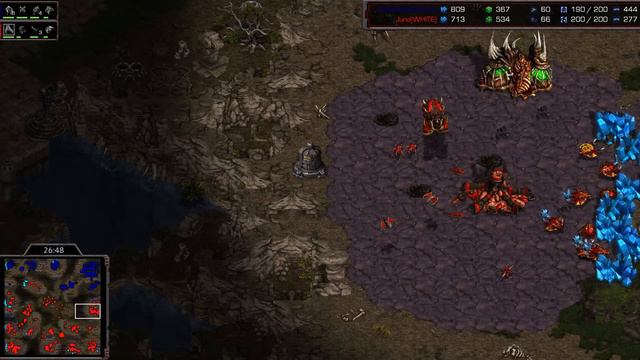 EPIC GOSU! FLASH OFFRACING (P) 🇰🇷 Killer! 🇰🇷 (Z) on Polypoid - StarCraft - Brood War Remastered смотреть онлайн