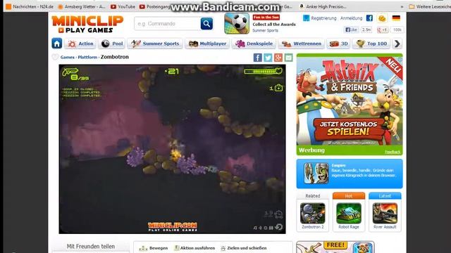 Flash Games: Zombotron #1 (Unkommentiert) - Fail!!!!! -.- смотреть онлайн