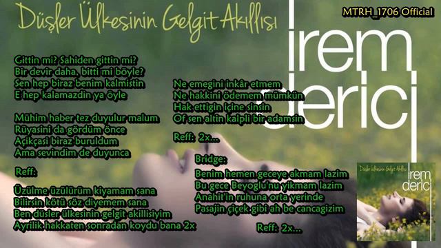Dusler Ulkesinin Gelgit Akillisi I Original High Quality Karaoke Track I Irem Derici Turkish Song смотреть онлайн