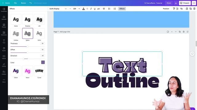 Text Editing in Canva: 13 Amazing Text Effects to go WOW! смотреть онлайн