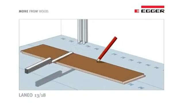 Укладка ламината Egger Laneo смотреть онлайн