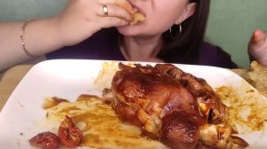 Asmr eating Свиные ножки/Mukbang Pork legs
