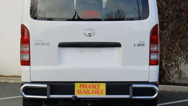 2008 Toyota Hiace TRH201R MY08 LWB White 4 Speed Automatic Van смотреть онлайн