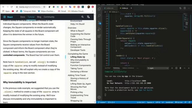 Day 1 | Building a tic-tac-toe game with React JS | #30daysofreactjs смотреть онлайн
