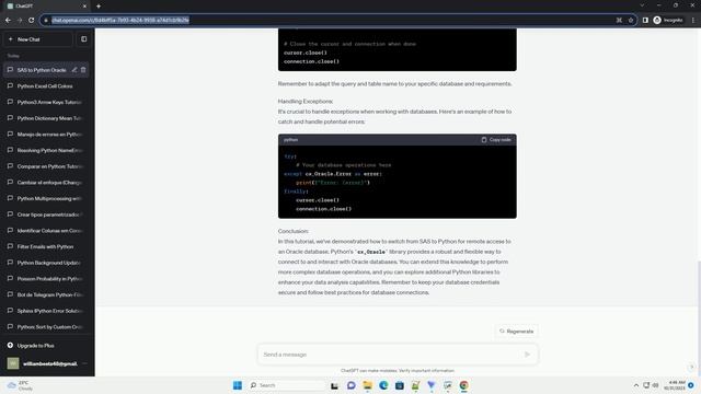 SAS to Python Remote Access to Oracle database смотреть онлайн