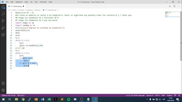 Vectores N° 17 - Python смотреть онлайн