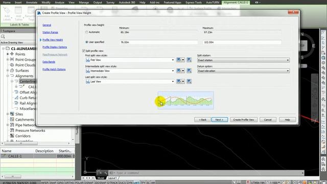 Tutoriales RG - AutoCAD Civil 3D 2014 - 31 - Crear Perfil De Superficie смотреть онлайн