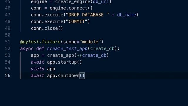 Testing our Python Quart MySQL Alembic Application with PyTest смотреть онлайн