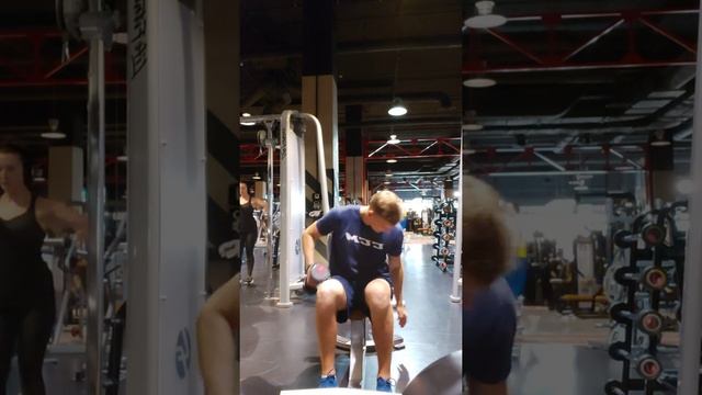 Ц4,Н1,Д1 Разводки с гантелями в наклоне 4-5кг смотреть онлайн