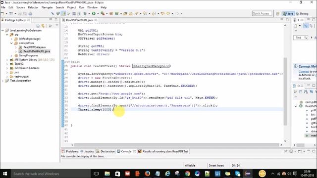 #Selenium How to read PDF data from 'PDF URL' in Selenium Automation | How to read PDF in Selenium смотреть онлайн
