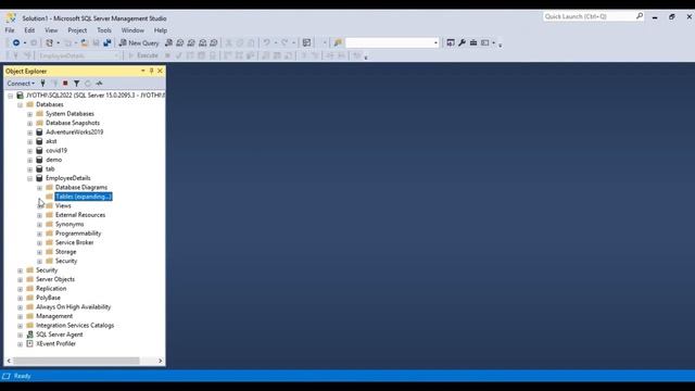 2.Creating a sample Database in SQL смотреть онлайн