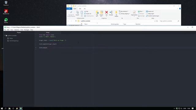 Dansk Python Programmering #3 | List смотреть онлайн