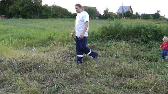 Собрана первая линия балок Купольного домика смотреть онлайн