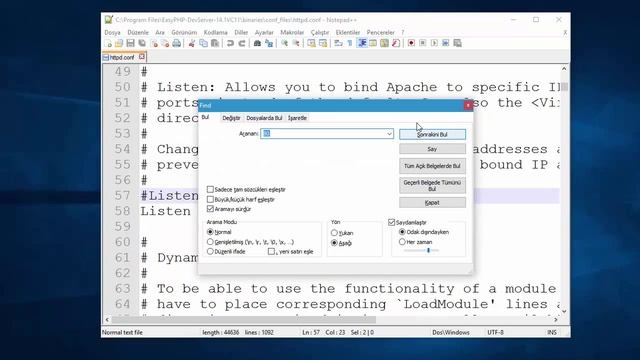 Easyphp Port ve msvcr110.dll hatası windows10 смотреть онлайн