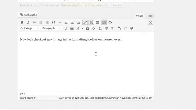 Image Inline Formatting in WordPress 4.1 смотреть онлайн
