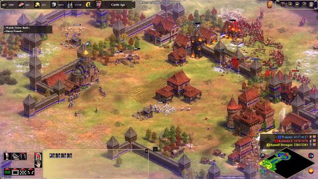 Fast Travel Monks Save Relics in Battle | AoE II: DE смотреть онлайн