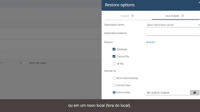 Oracle Database Recovery Using the Commvault Command Center смотреть онлайн