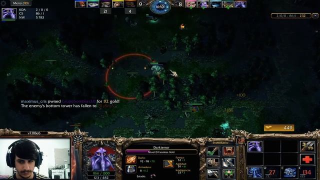 UN CARRY IMPARABLE !!! con FACELESS VOID!! - v7.00e6 - Dota 1 RGC смотреть онлайн