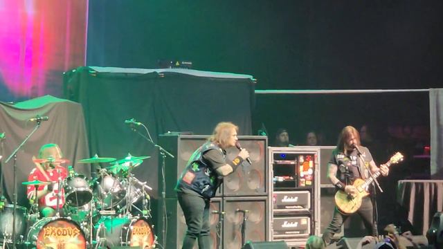 EXODUS A Lesson In Violence Live At The Fox Theater Oakland CA 2.18.2023