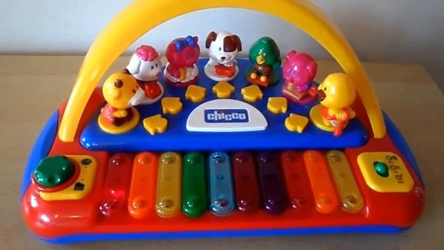 THE AMAZING CHICCO PRESCHOOL 7 DIFFERENT ANIMALS KINDERGARTEN TOY KEYBOARD смотреть онлайн