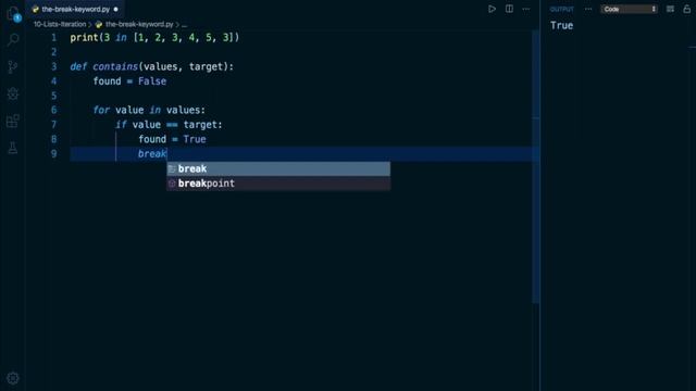 Python Programming Tutorial # 72 | What is break Keyword in Python - break in python - English смотреть онлайн