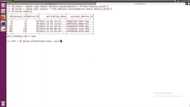 pyspark6 SparkHive смотреть онлайн