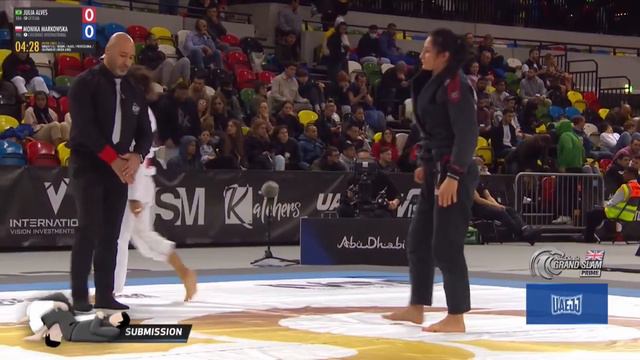 JULIA ALVEZ vs MONIKA MARKOWSKA - LONDON GRAND SLAM JIU JITSU 2022 смотреть онлайн