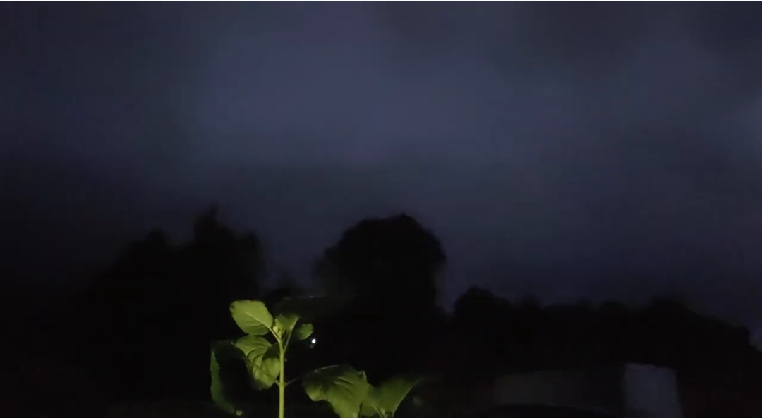 ночная гроза #night Thunderstorm #villagelife