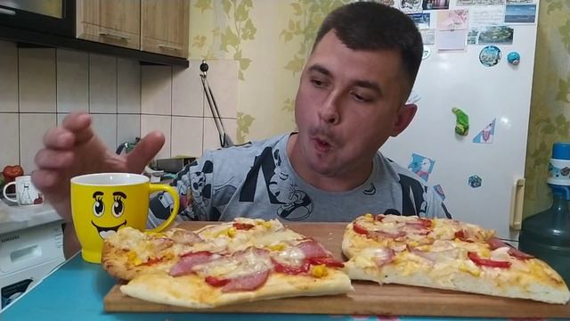 МУКБАНГ ? АСМР | ОБЖОР ДОЛГОЖДАННАЯ СОЧНАЯ ПИЦЦА ? О МОЕЙ ПРОФЕССИИ смотреть онлайн