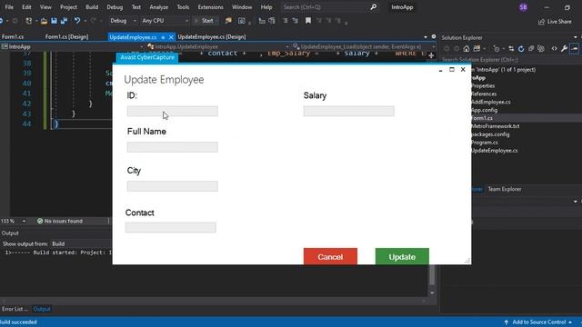 Creating an Employee Management CRUD Application with SQL SERVER #2 (ENGLISH) смотреть онлайн