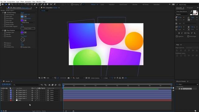 Glassmorphism Effect In After Effects - After Effects Tutorial
