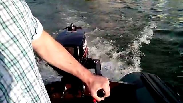 Испытания бюджетной лодки SeaLine 2-270 (жесткий транец) с мотором HANGKAI 4HP (4)1 смотреть онлайн