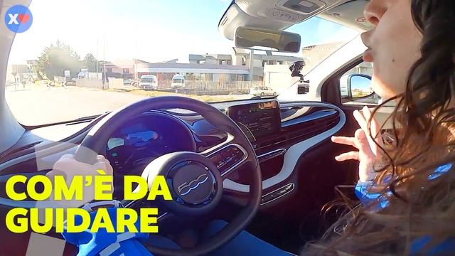 FIAT NUOVA 500e TEST DRIVE E PRESENTAZIONE CON DEBORAH | FIAT NUOVA 500e PROVA SU STRADA