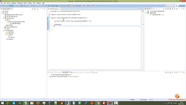 [ Web Service RESTful ] Aula 002 - primeiro servlet Java - video FullHD смотреть онлайн
