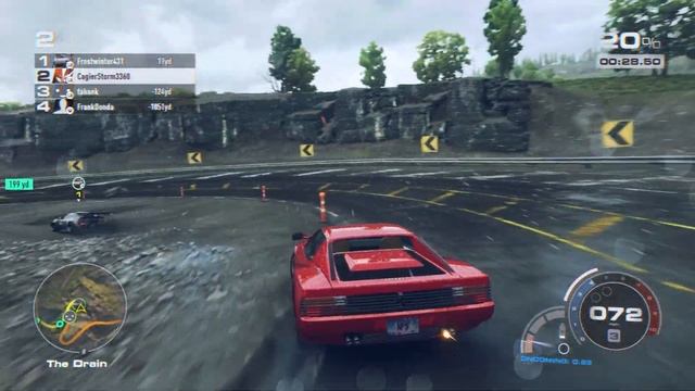 NFS Unbound - Ferrari 512 Testa Rossa is a solid car for 'A' class Online Races смотреть онлайн