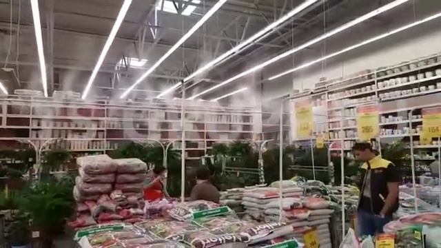 Система увлажнение воздуха в магазине все для растений! смотреть онлайн