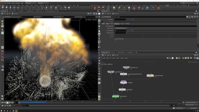 Particle Pyro Trails - Houdini tutorial (Part 1 - The important part) смотреть онлайн