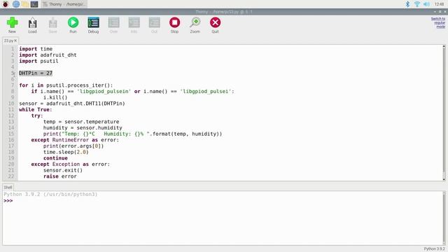 DHT11 Temperature and Humidity Sensor with Python | Raspberry Pi | For Beginners 18. смотреть онлайн
