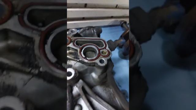 Ремонт двигателя Ауди Q5. Стружка в масле. Заклинило балансировочные валы. Дефектовка. Видеоотчет. смотреть онлайн