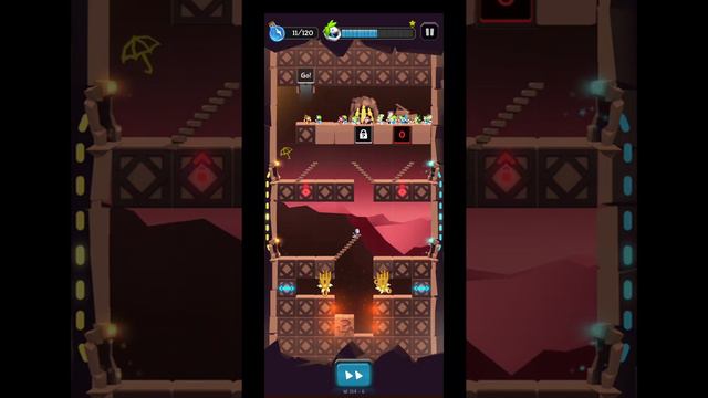 Lemmings - W: 154-6 Walkthrough - Planet 27 (Chocolate Raspberry Cake) смотреть онлайн