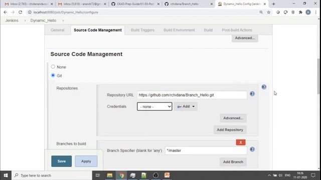 Jenkins Parameterized Jobs смотреть онлайн