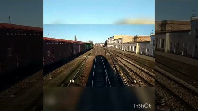 Морозовск!На 2ТЭ25КМ Летим красиво волосы назад)) смотреть онлайн