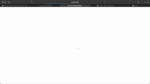 Extending the Alfresco Digital Workspace (ADW) смотреть онлайн