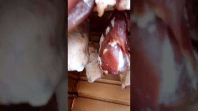 Подготовка мяса к копчению,сушка (4)