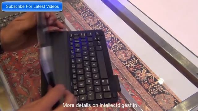 iPad Mini Keyboard Covers And Folio Covers By Logitech Review & Hands On Video HD смотреть онлайн