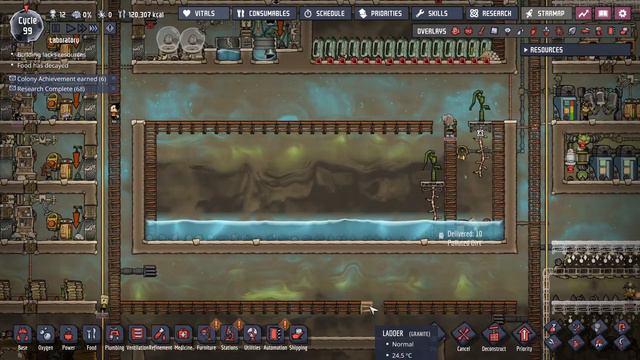Sustainable Laboratory Oxygen Not Included Ep 5 Exo Suits and More Water смотреть онлайн