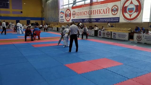 Бой Матвея на чемпионате по Сибирскому Федеральному округу ( СФО)